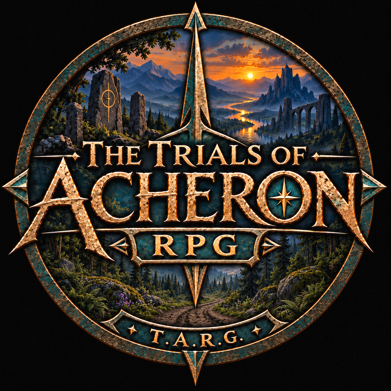 The Trials of Acheron RPG crest